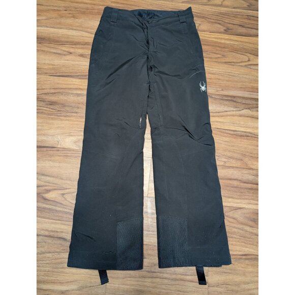 Spyder Women's WINNER Taylored Fit Ski Pants 134240 Black Size 8R - Picture 1 of 4